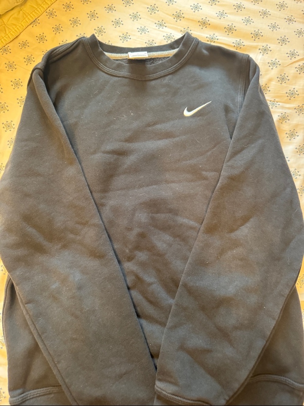 Nike Black Sportswear fleece crewneck Men Small